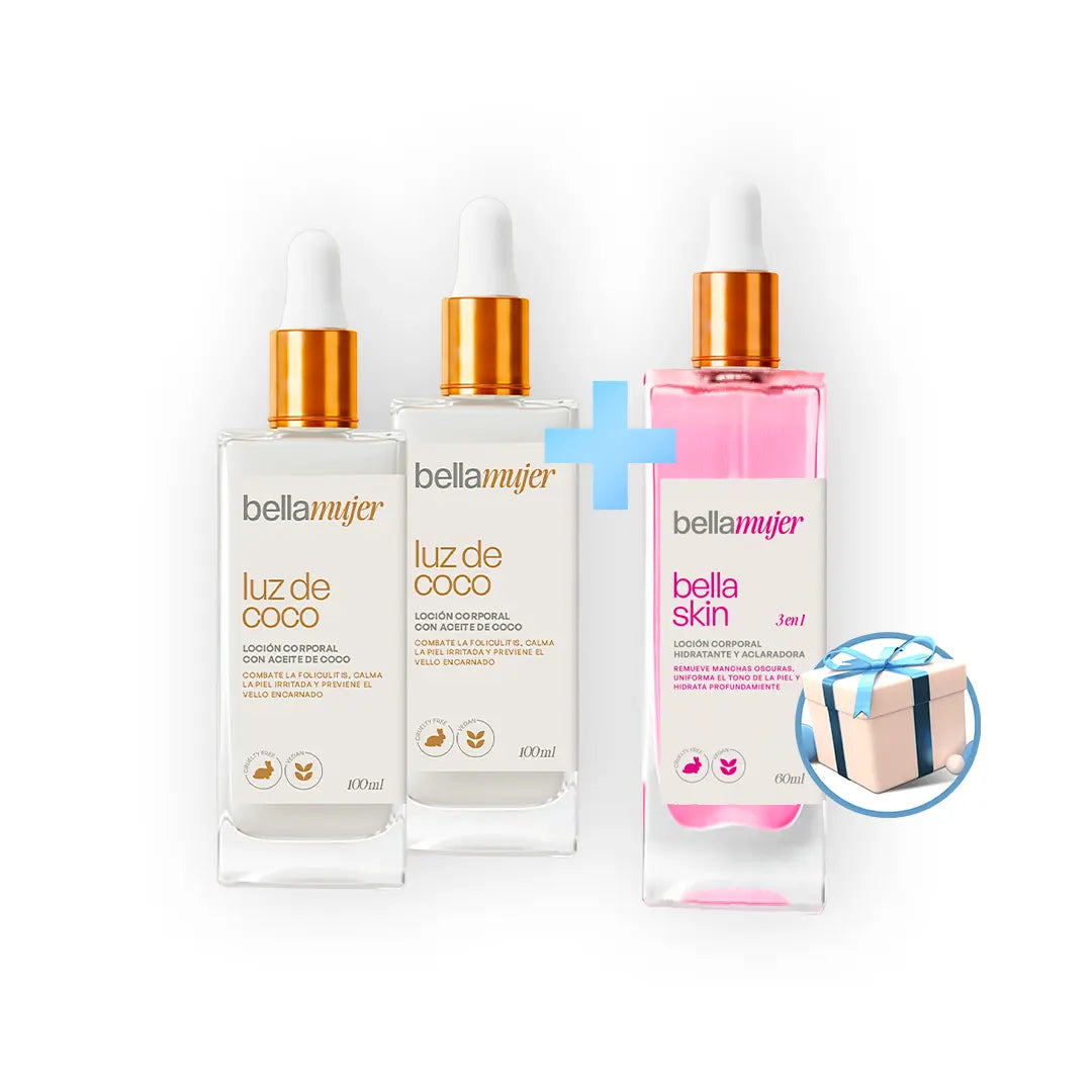 2 Luz de Coco + Bella Skin🎁Grátis